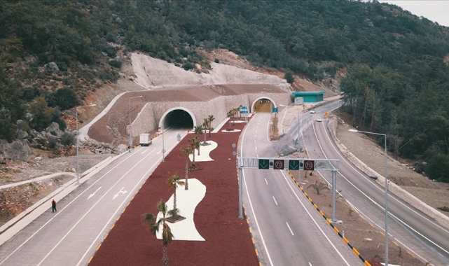 Turizm kenti Antalya'da Phaselis Tüneli hizmete açıldı