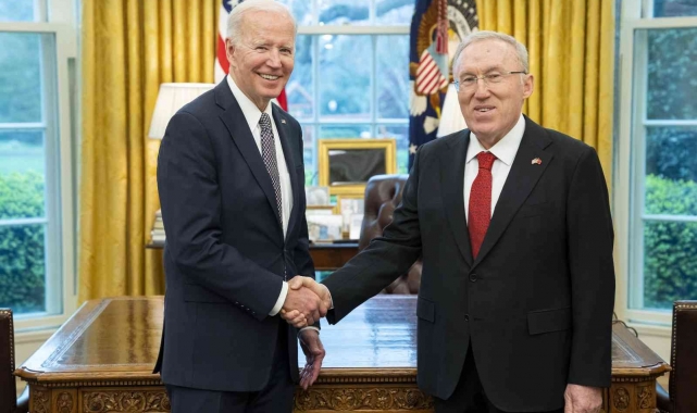 Türkiye'nin Washington Büyükelçisi Mercan, ABD Başkanı Biden tarafından kabul edildi