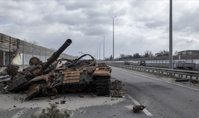 Ukrayna: Rus ordusu 22 bin 100 asker, 184 uçak, 154 helikopter ve 918 tankını kaybetti