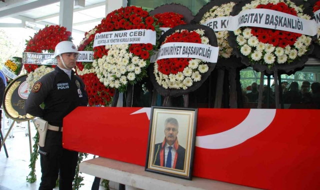 Yargıtay Cumhuriyet Savcısı Güre, son yolculuğuna uğurlandı