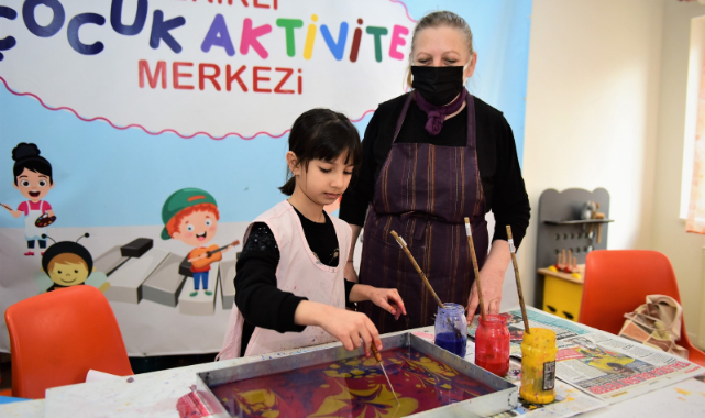 Yıldırımlı çocuklar eğlenirken öğreniyor