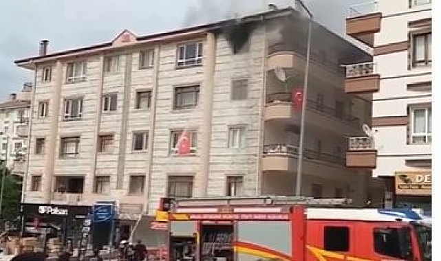 Ankara'da korkutan yangın