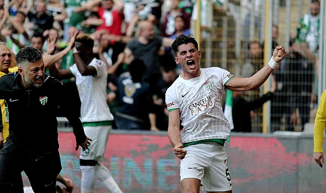 Bursaspor'un Fenerbahçe'den kiraladığı Uğur Kaan Yıldız takıma veda etti