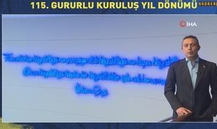 Fenerbahçe'den 115. yıl kutlaması