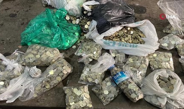 İstanbul'da tedavüldeki bozuk paraları hurdacıya satan şahıslara baskın: 2 gözaltı