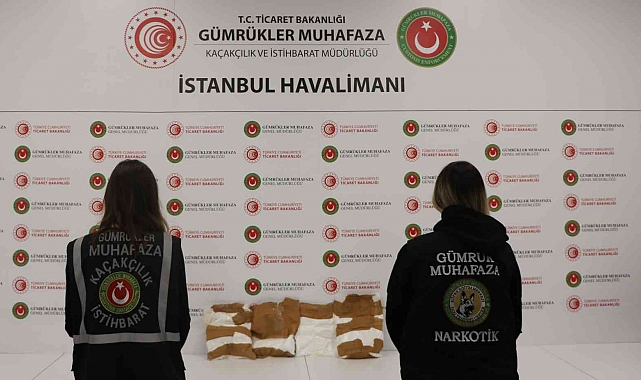 İstanbul Havalimanı'nda kilolarca kokain ele geçirildi