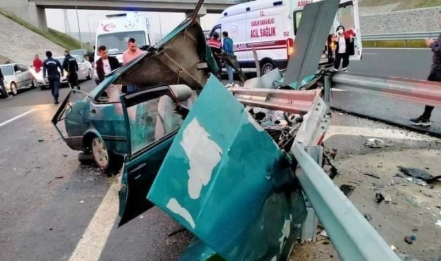 İzmir'de feci kaza