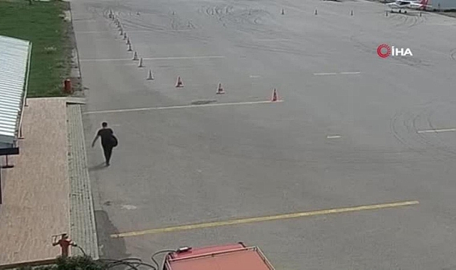 Ölüme böyle gitmişler...Düşen uçağın pilotlarının son görüntüleri ortaya çıktı