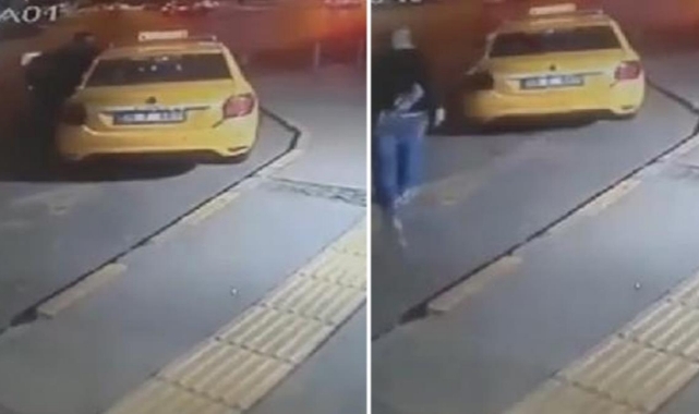 Taksiyi kaçırdı, 5 araca çarptı: 2 yaralı