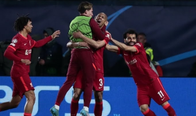 UEFA Şampiyonlar Ligi Yarı Final rövanş maçında Liverpool, Villarreal'i 3-2 mağlup ederek finale yükseldi.