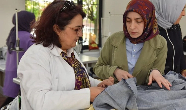 Yıldırım'dan kadınlara 'mesleki' eğitim kursları