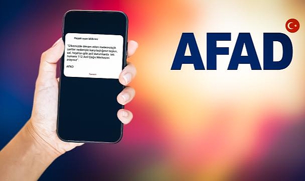AFAD'dan hayati uyarı bildirimi... Sesi duyan irkildi...