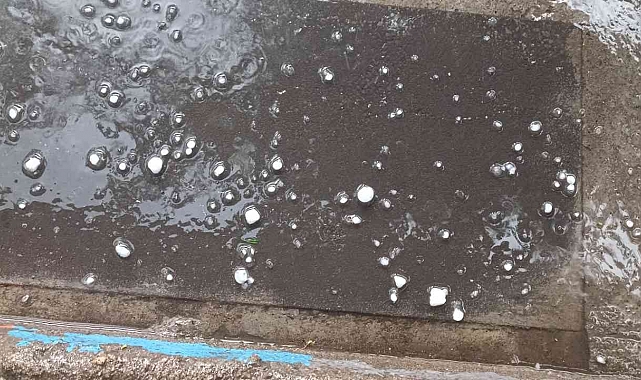 Ağrı'da çiftçiyi korkutan dolu