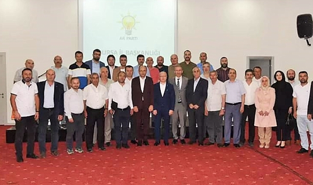 AK Parti Bursa'da mahalle başkanları toplandı