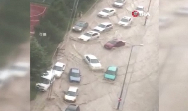 Başkent'te yollar dereye döndü