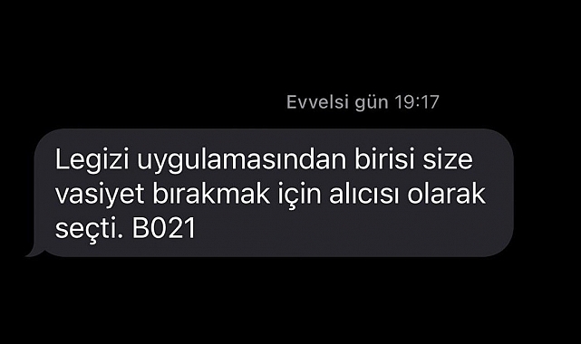 Bir haftada 30 bin kişi dijital vasiyet bıraktı, SMS gelenler şaşkına döndü