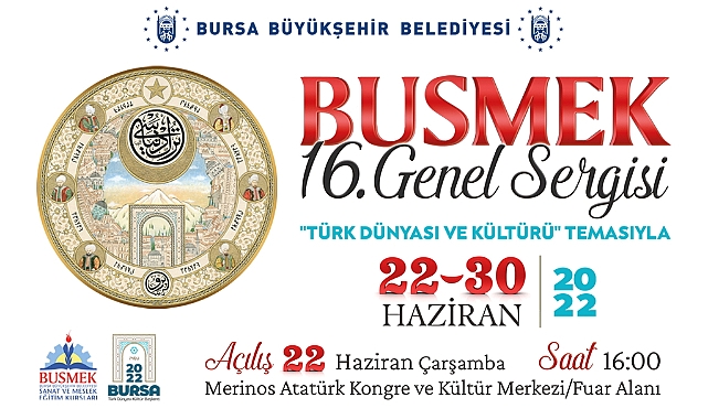 BUSMEK’te sergi heyecanı