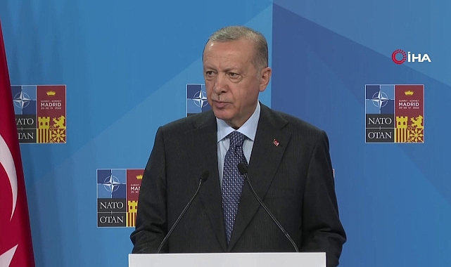 Cumhurbaşkanı Erdoğan: 'İsveç 73 teröristin Türkiye'ye teslim edilmesi için söz verdi'