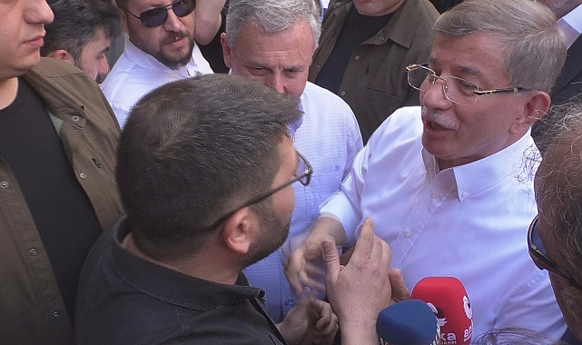Davutoğlu, Malatya'da halkın tepkisiyle karşılaştı!