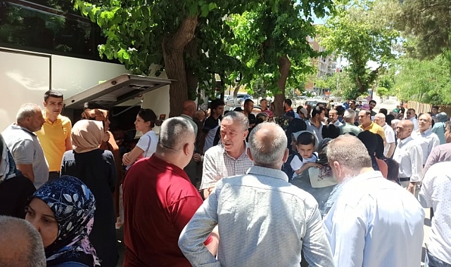 Siirt'te hacı adayları uğurlandı