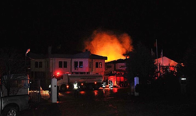 Tekirdağ'da fabrikada patlama