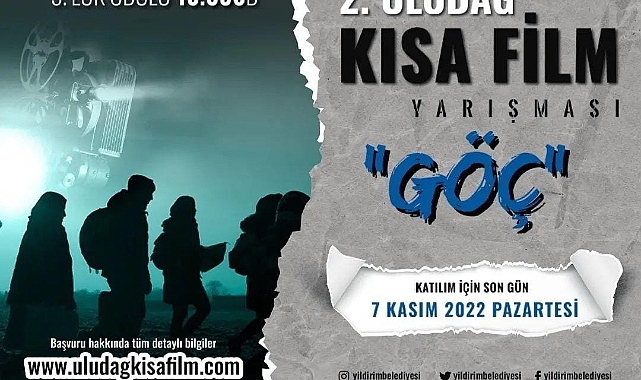 2. Uludağ kısa film yarışmasına başvurular başladı