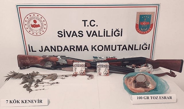 4 yıldır aranıyordu, Şarkışla'da yakayı ele verdi