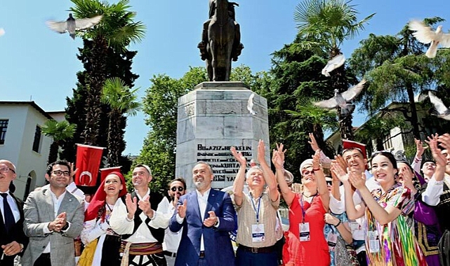 'Altın Karagöz'le Bursa'dan dünyaya barış mesajı