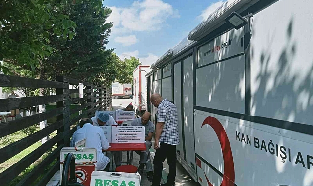BESAŞ çalışanlarından kan bağışı