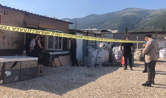 Bursa'da hurdalıkta cinayet