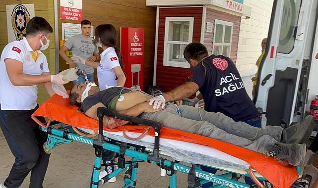 Kayınbirader ablasını döven eniştesini gözünü kıpmadan öldürdü.