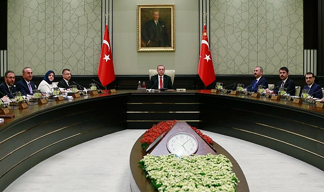 Cumhurbaşkanlığı Kabinesi, Beştepe'de toplandı