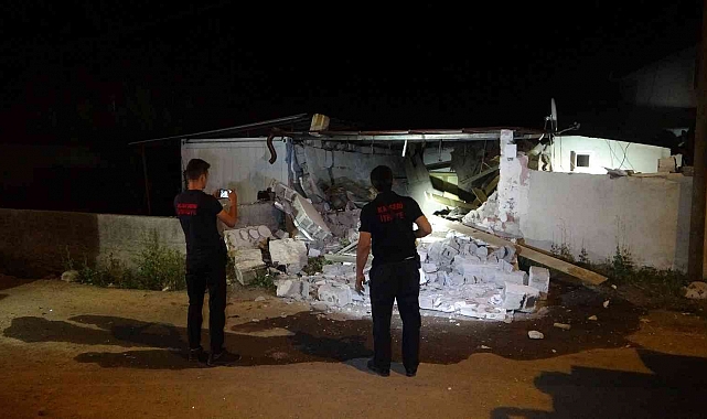 Mutfak tüpü bomba gibi patladı: 2 yaralı