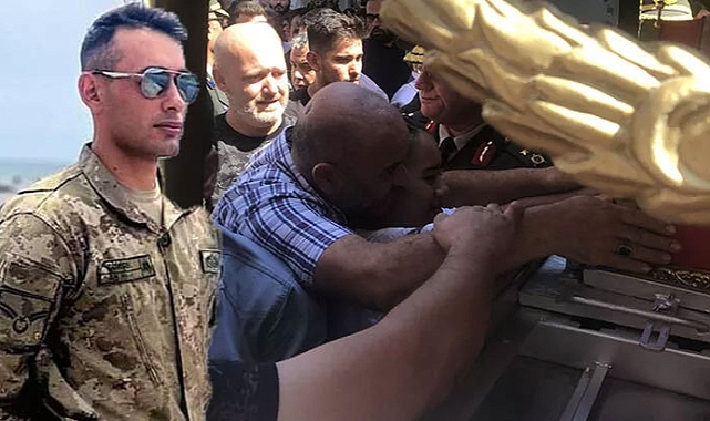 Şehit Astsubay Şimşek’in cenazesi baba ocağında