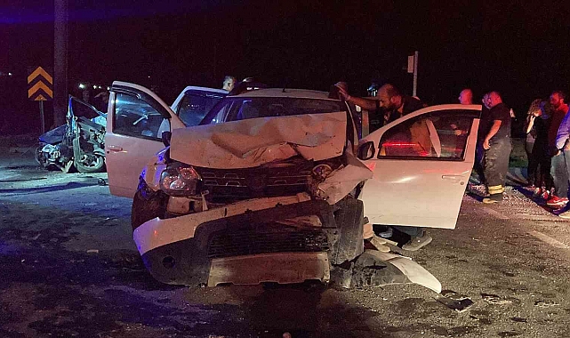 Sivas'ta trafik kazası: 10 yaralı