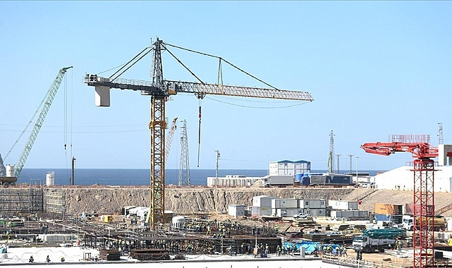 Türkiye'nin ilk nükleer santralinde son reaktörün temeli atıldı
