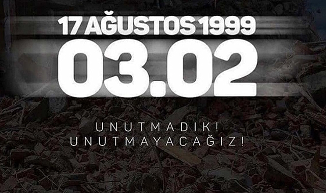 Başkan Taban'dan Marmara Depremi hatırlatması