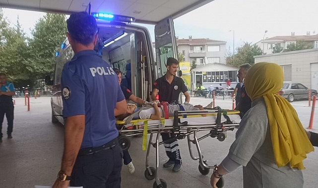 Bursa'da otomobilin çarptığı 10 yaşındaki bisikletli çocuk yaralandı