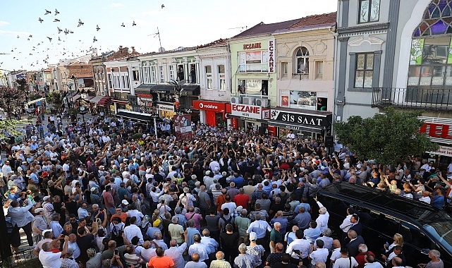 CHP Genel Başkanı Kılıçdaroğlu, Edirne'de esnafı ziyaret etti: