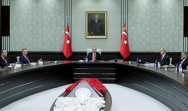 Cumhurbaşkanı Erdoğan başkanlığındaki Yüksek Askeri Şura toplantısı sona erdi