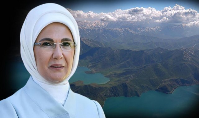 Emine Erdoğan'dan Van Gölü paylaşımı