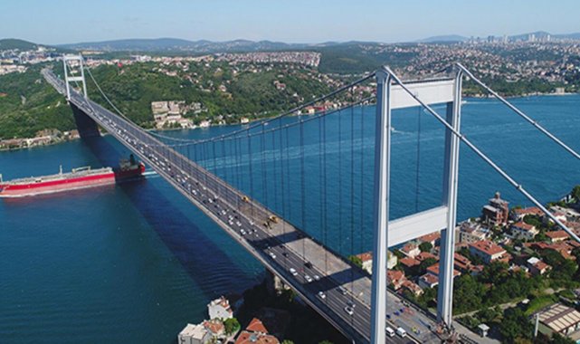 Fatih Sultan Mehmet Köprüsü'nde 13 Ağustos'ta asfaltlama çalışması