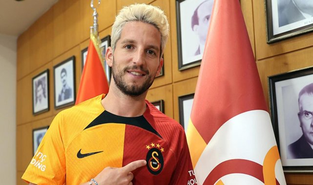 Galatasaray'ın yeni 10 numarası Dries Mertens oldu