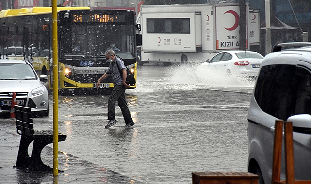 İstanbul için sağanak yağış uyarısı