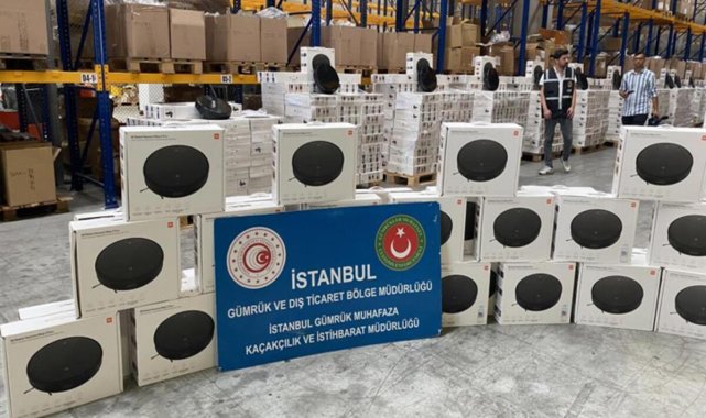 Kaçak robotlar yakalandı