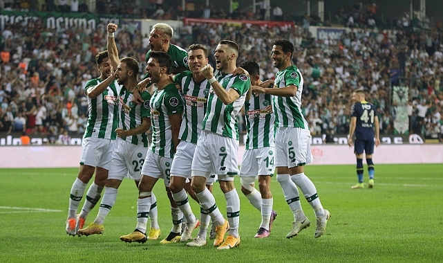 Konyaspor Fenerbahçe maçında zirve el değiştirdi 1-0