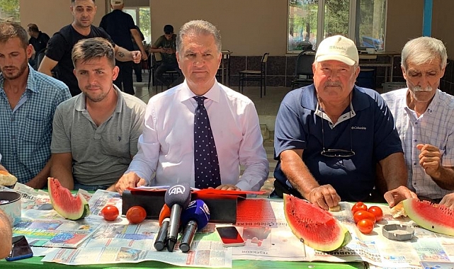 Sarıgül: "Hazine arazilerini bedelsiz tarım yapmak şartıyla gençlere vereceğiz"