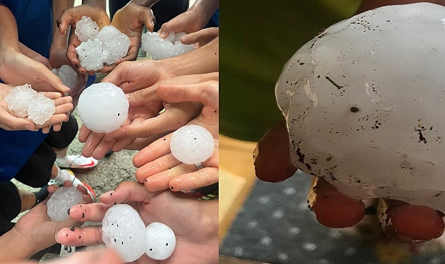Tenis topu büyüklüğünde dolu yağdı: 1 bebek öldü, 29 yaralı