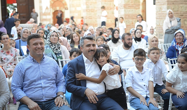 Yıldırım yaz okulunda mezuniyet heyecanı