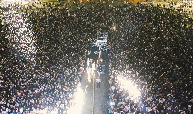50 Bin kişi Mustafakemalpaşa'ya gitti
